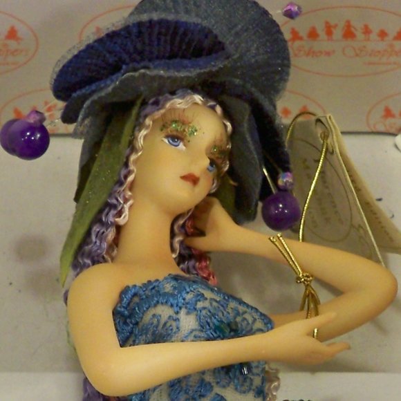 Florence Maranuk Collection "Tarquuin" Porcelain Doll W/Stand - Picture 2 of 6